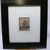 Tombe degli Scaligeri quadro vecchia verona epoca