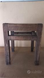 Sgabelli in legno modernariato