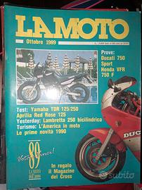 Rivista LA MOTO numero 10 anno 1989