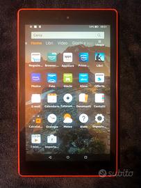 Tablet Amazon Fire HD 8 (7°gen) colore ibisco