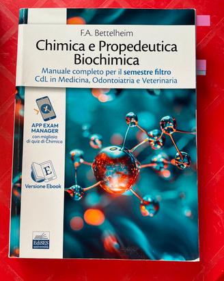 Chimica  e propedeutica e  biochimica per Test