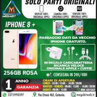 Iphone 8+ 256gb oro - totalmente originale