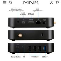 mini PC minix z83 con  mini tastiera wireless