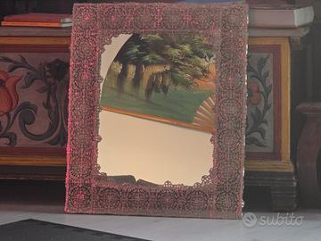 Specchio Etnico _ Cornice in Filigrana di Metallo