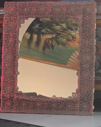 Specchio Etnico _ Cornice in Filigrana di Metallo