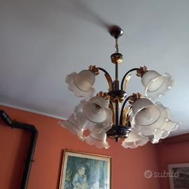 lampadario vintage 
