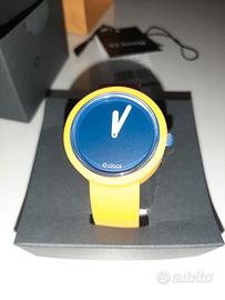 orologio O bag  O clock giallo