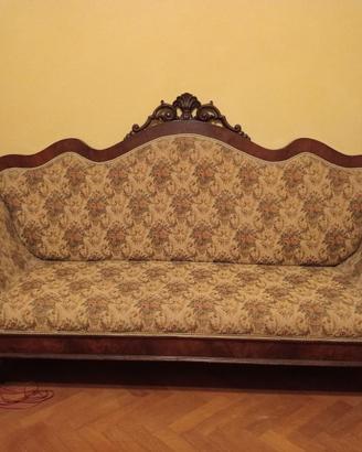 Divano a barca fine '800