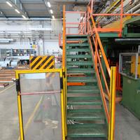 Scala in ferro verniciato H 2,42 metri