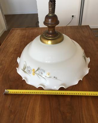lampadario in porcelana