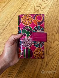 Portafoglio artigianale Bel Monte pelle colorato