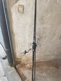 Canna da carpa con mulinello