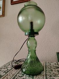 lampada da tavolo in vetro