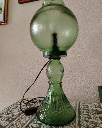 lampada da tavolo in vetro
