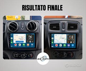 Dacia Sandero Logan Autoradio android KIT COMPLETO