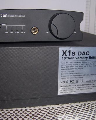 DAC/Ampli cuffie AUNE X1s 10° Ann. parz. funz.te