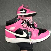 Nike Air Jordan 1 Mid Custom Pink 🎀