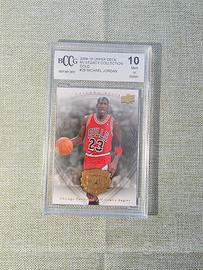 Carta Upper Deck MJ Legacy  collection gold 