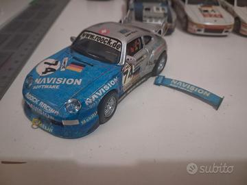 modellino porsche 911 GT2 #74 del team Roock Racin