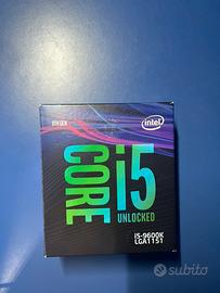 Processore intel i5 9th