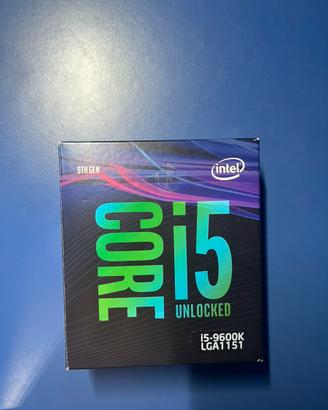 Processore intel i5 9th