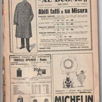 Rivista TOURING CLUB ITALIANO collezione 1915