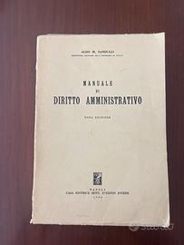 Aldo M.SANDULLI Manuale di diritto amministrativo