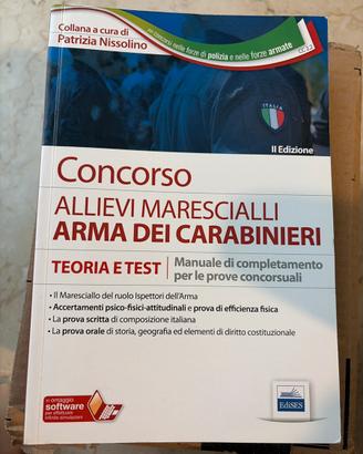 Concorso allievi marescialli carabinieri