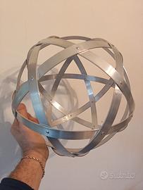 pentasfera 32 cm in alluminio