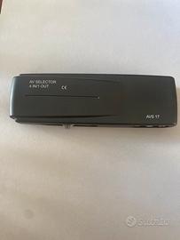 SELETTORE AUDIO VIDEO