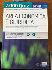 Editest- 3000 Quiz- Area economica e giuridica
