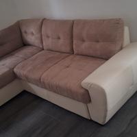 divano letto con penisola