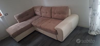 divano letto con penisola