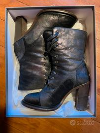 Stivali UGG num.40 neri tacco 11cm