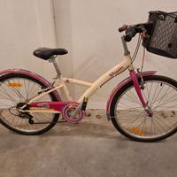 Bicicletta da ragazza 24" con cambio Shimano