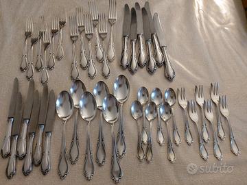 Servizio Posate Da 6 Alpaca 100 Silverplate 