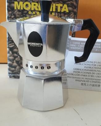 Nuovissima Caffettiera Moka "Morenita " 3 taz. 