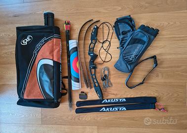 Kit arco nudo ricurvo 