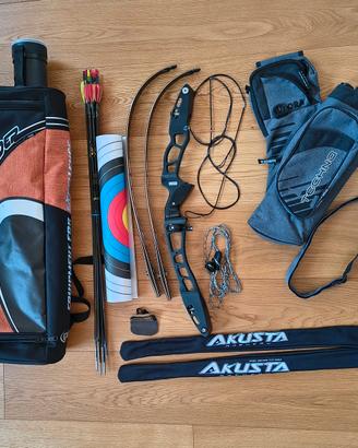 Kit arco nudo ricurvo 