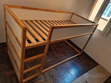 letto bambino Kura ikea