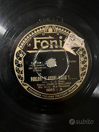 Disco 78 giri raro “parlami d’amore Mariù”