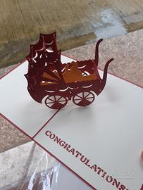 biglietto auguri baby