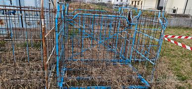 grandi ceste con ruote ideale per legna