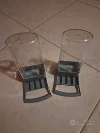  2 mangiatoie abbeveratori per volatili 