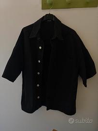 Camicia Nera Estiva Jeans