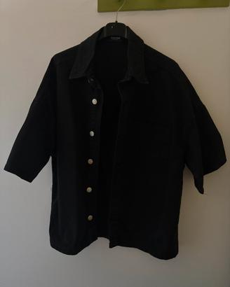 Camicia Nera Estiva Jeans
