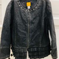 Giacca nera di jeans Ruby Rd