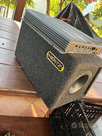 Subwoofer e amplificatore