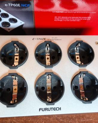 FURUTECH e-TP60E NCF RHODIUM distributore di rete