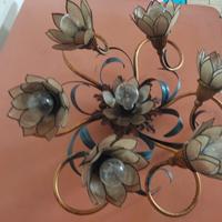 lampadario in ottone 